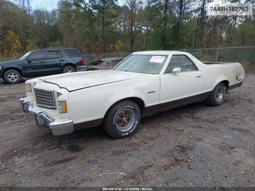 7A48H182762 1977 Ford Ranchero