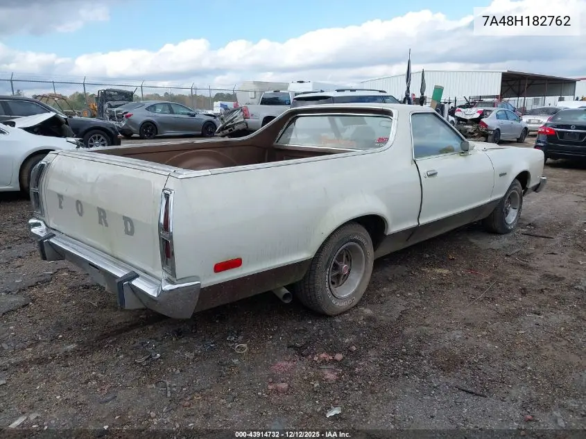 7A48H182762 1977 Ford Ranchero