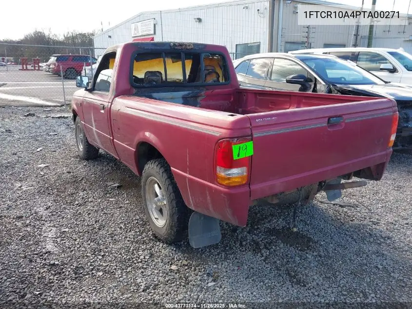 1FTCR10A4PTA00271 1993 Ford Ranger