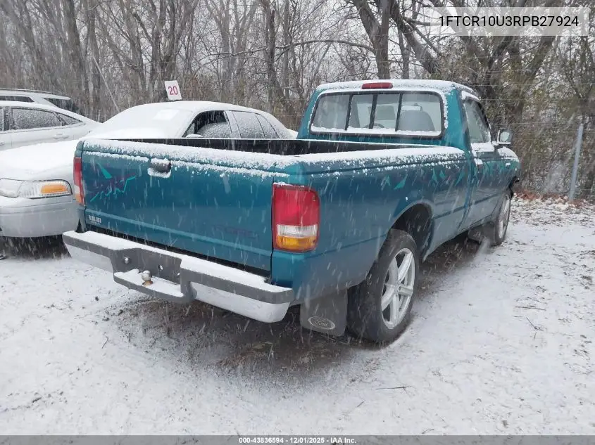 1FTCR10U3RPB27924 1994 Ford Ranger