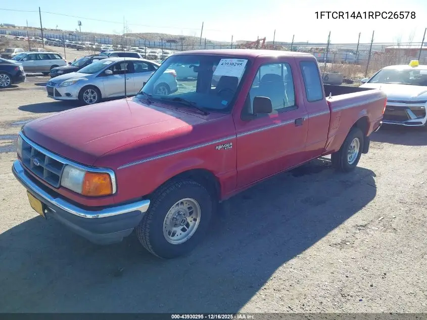 1FTCR14A1RPC26578 1994 Ford Ranger Super Cab