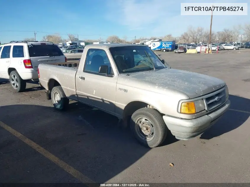 1FTCR10A7TPB45274 1996 Ford Ranger
