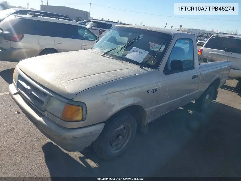 1FTCR10A7TPB45274 1996 Ford Ranger