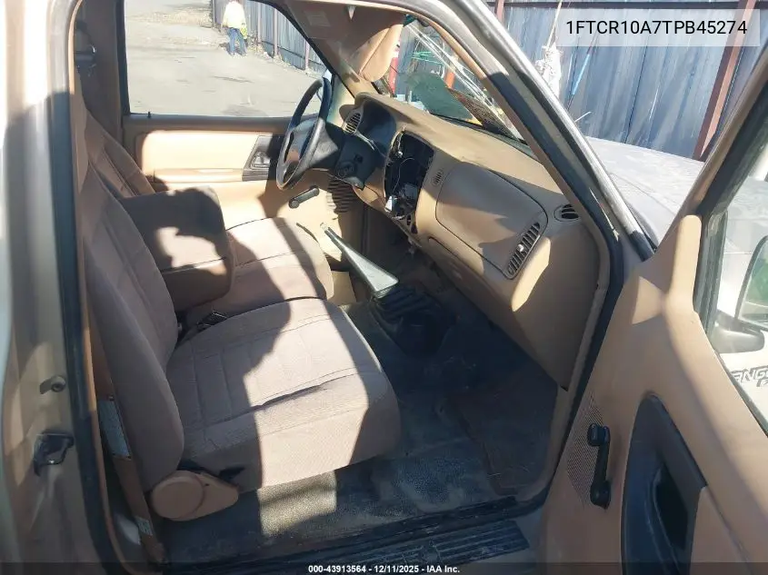 1FTCR10A7TPB45274 1996 Ford Ranger