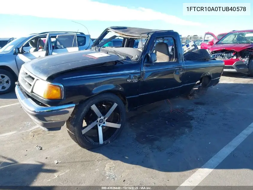 1FTCR10A0TUB40578 1996 Ford Ranger