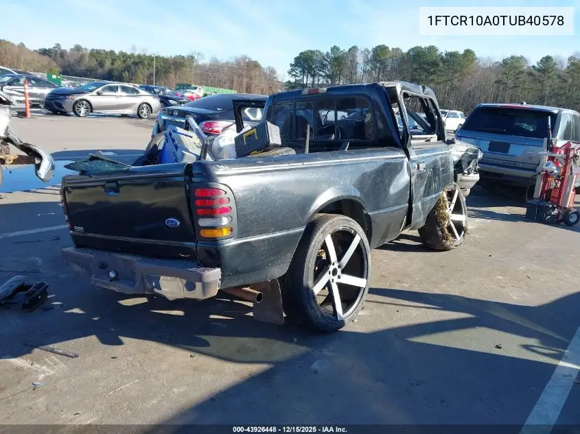 1FTCR10A0TUB40578 1996 Ford Ranger