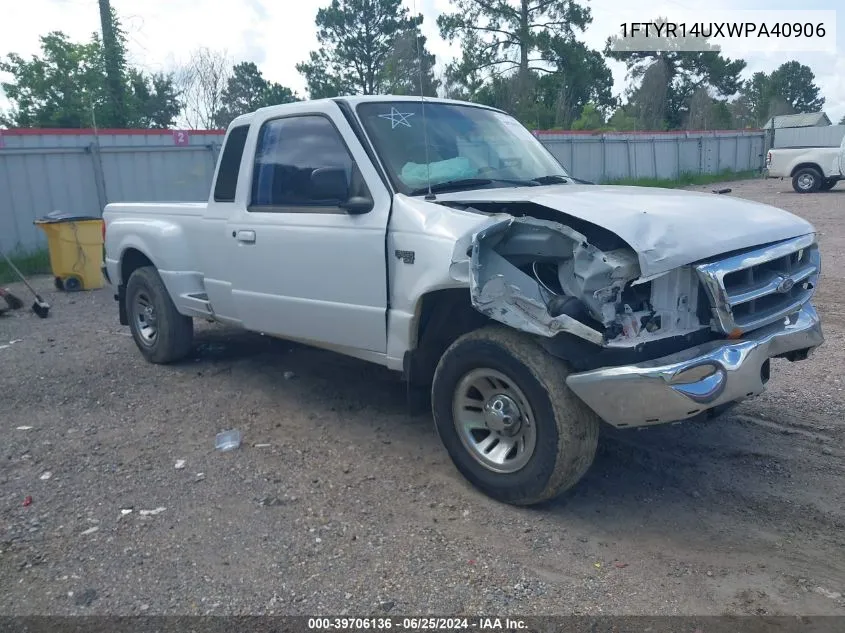 1FTYR14UXWPA40906 1998 Ford Ranger Splash/Xl/Xlt