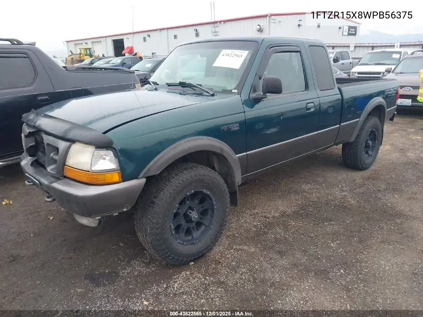 1FTZR15X8WPB56375 1998 Ford Ranger Splash/Xl/Xlt