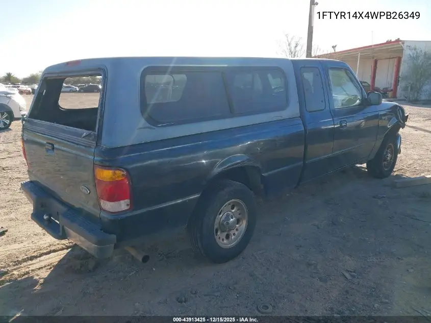 1FTYR14X4WPB26349 1998 Ford Ranger Splash/Xl/Xlt