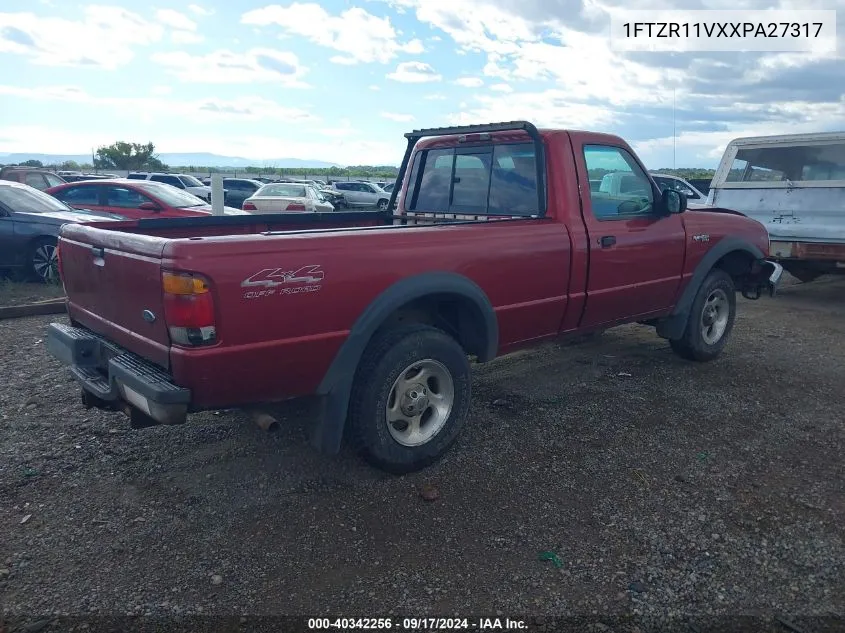 1FTZR11VXXPA27317 1999 Ford Ranger Xl/Xlt