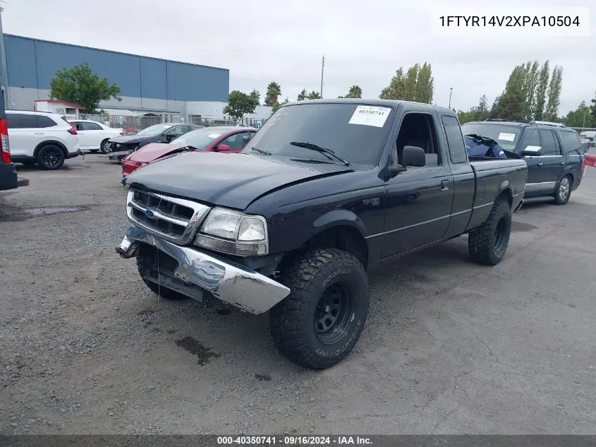 1FTYR14V2XPA10504 1999 Ford Ranger Super Cab