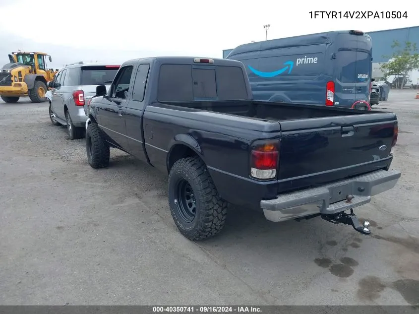 1FTYR14V2XPA10504 1999 Ford Ranger Super Cab