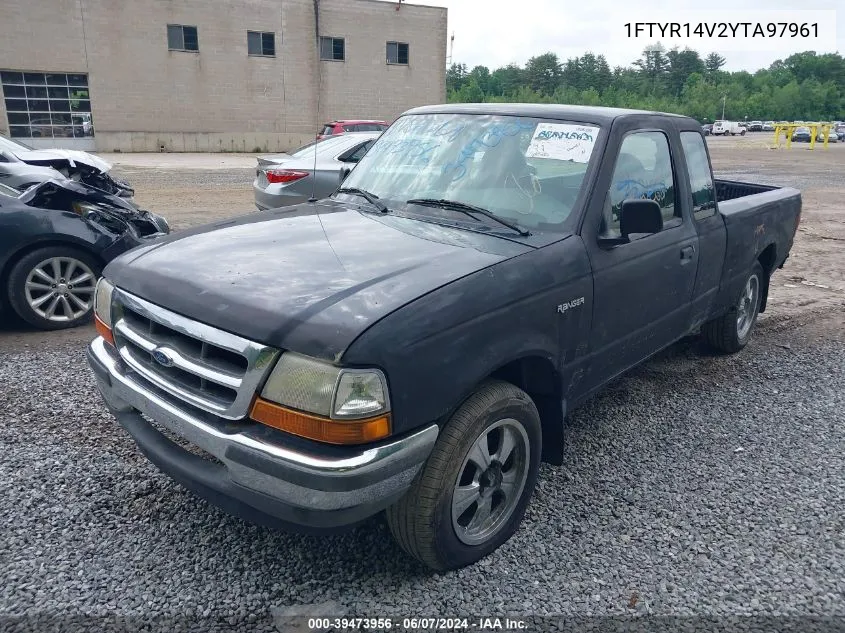 2000 Ford Ranger Xl/Xlt VIN: 1FTYR14V2YTA97961 Lot: 39473956