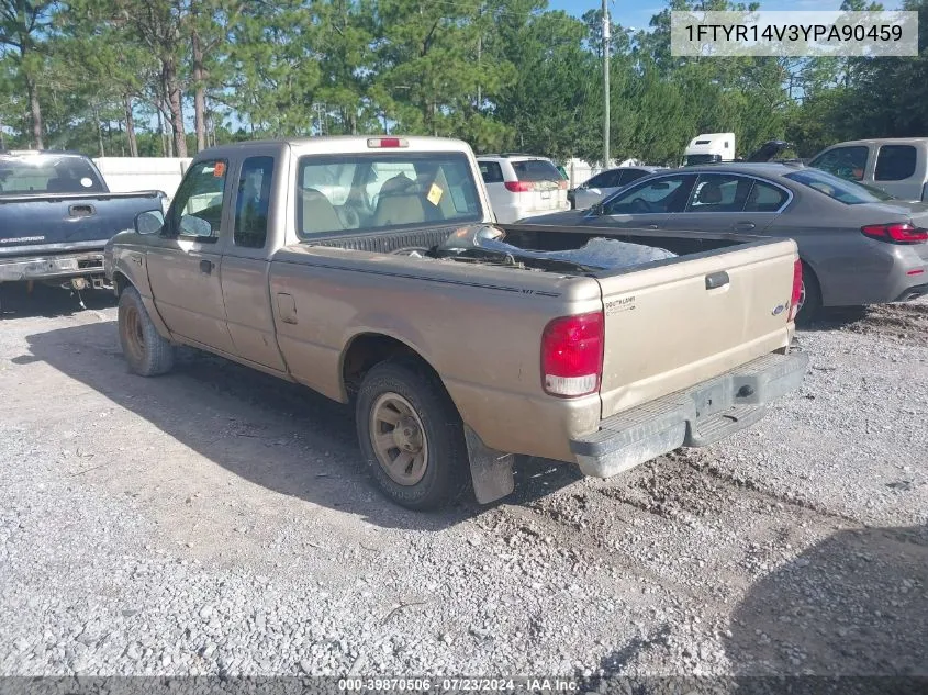 1FTYR14V3YPA90459 2000 Ford Ranger Xl/Xlt