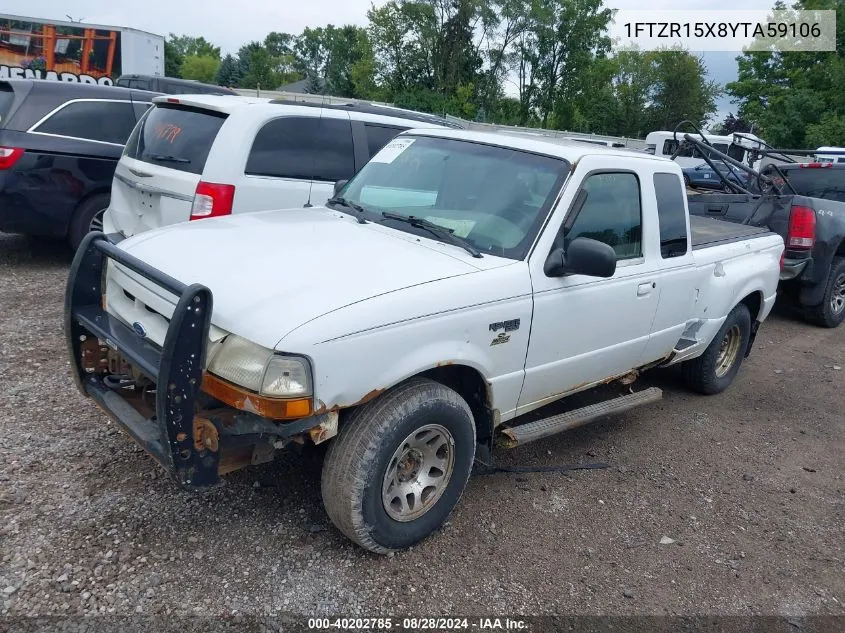 1FTZR15X8YTA59106 2000 Ford Ranger Xlt