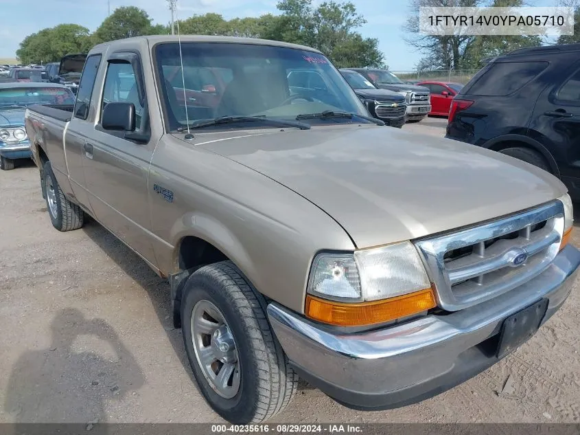 1FTYR14V0YPA05710 2000 Ford Ranger Xl/Xlt