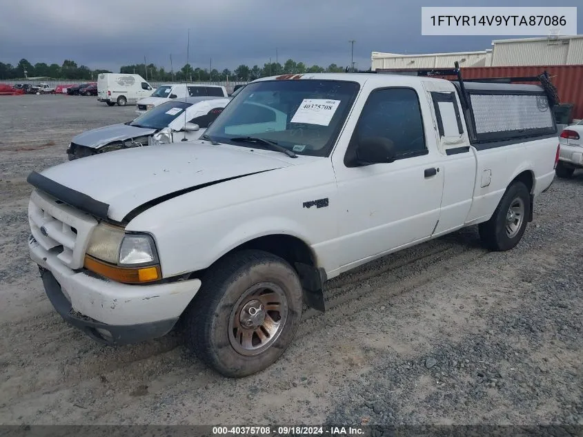 1FTYR14V9YTA87086 2000 Ford Ranger Xl/Xlt