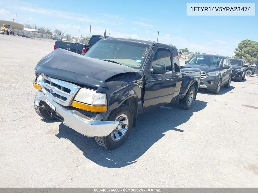 1FTYR14V5YPA23474 2000 Ford Ranger Xl/Xlt