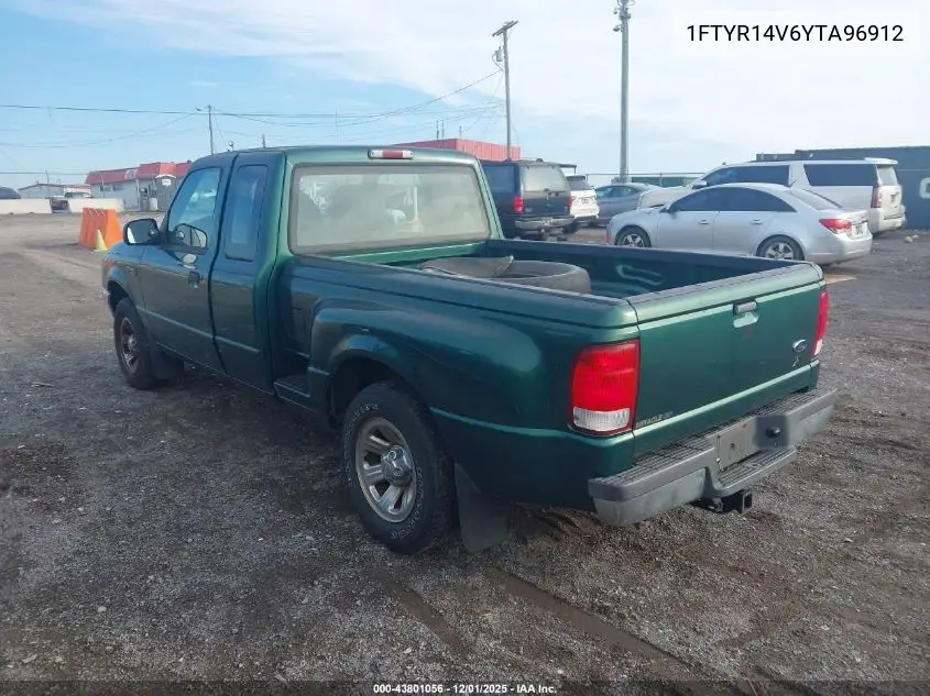 1FTYR14V6YTA96912 2000 Ford Ranger Xl/Xlt