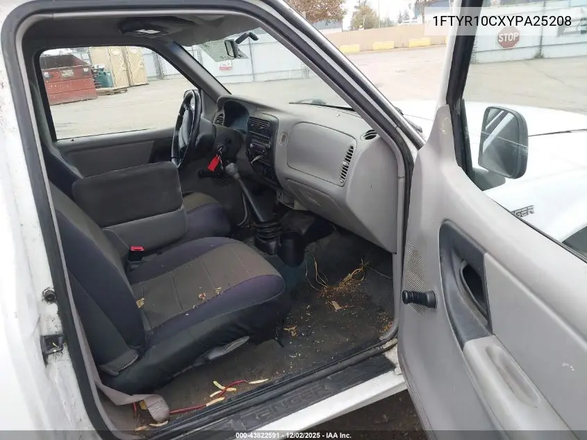 1FTYR10CXYPA25208 2000 Ford Ranger Xl/Xlt