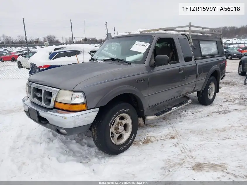 1FTZR15V9YTA56018 2000 Ford Ranger Xl/Xlt