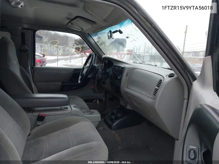 1FTZR15V9YTA56018 2000 Ford Ranger Xl/Xlt