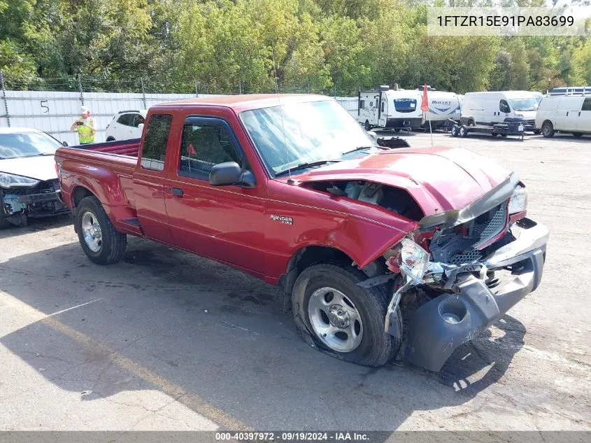 1FTZR15E91PA83699 2001 Ford Ranger Edge/Xlt