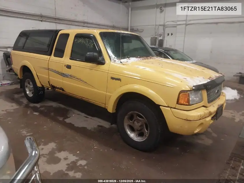 1FTZR15E21TA83065 2001 Ford Ranger Edge/Xlt