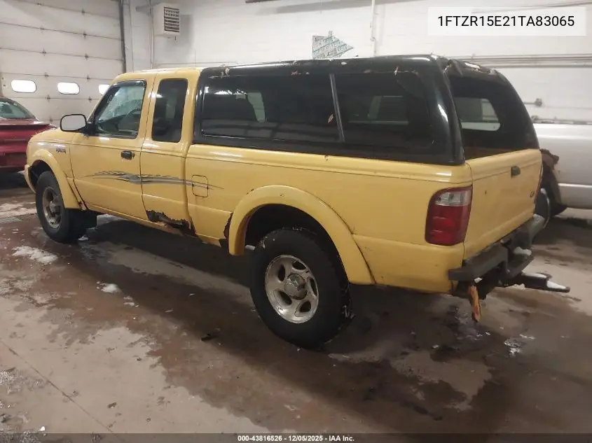 1FTZR15E21TA83065 2001 Ford Ranger Edge/Xlt
