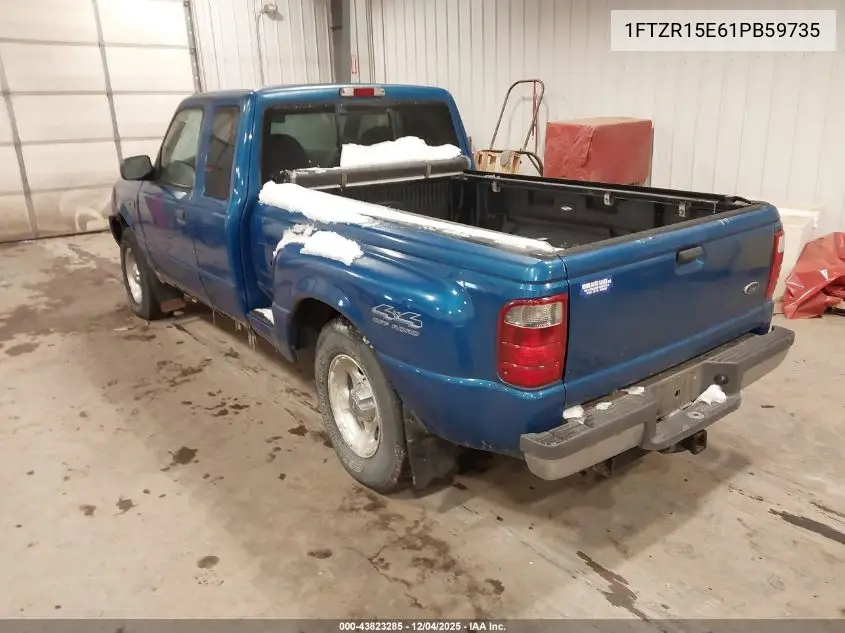 1FTZR15E61PB59735 2001 Ford Ranger Edge/Xlt
