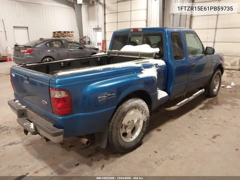 1FTZR15E61PB59735 2001 Ford Ranger Edge/Xlt
