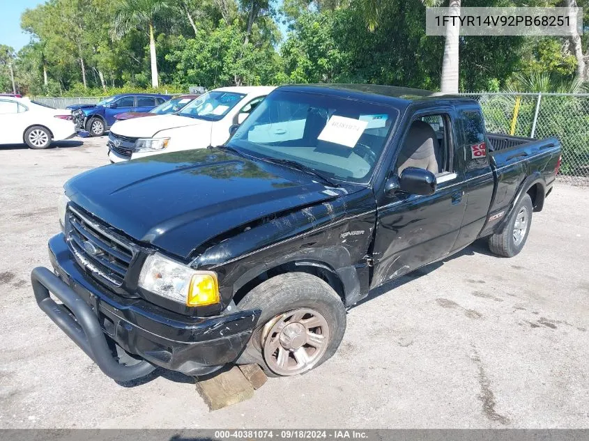 1FTYR14V92PB68251 2002 Ford Ranger Super Cab