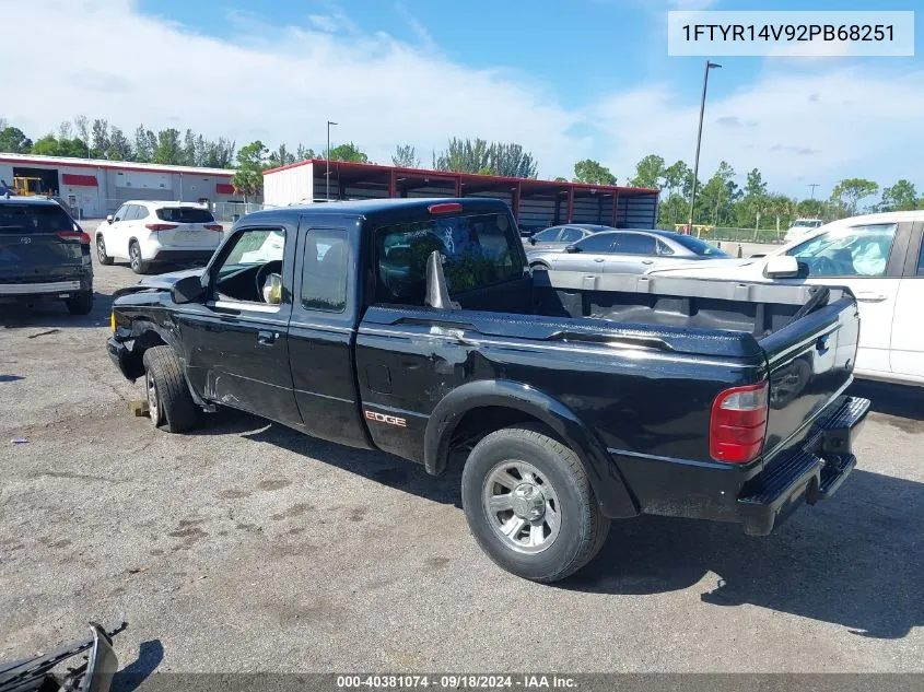 1FTYR14V92PB68251 2002 Ford Ranger Super Cab