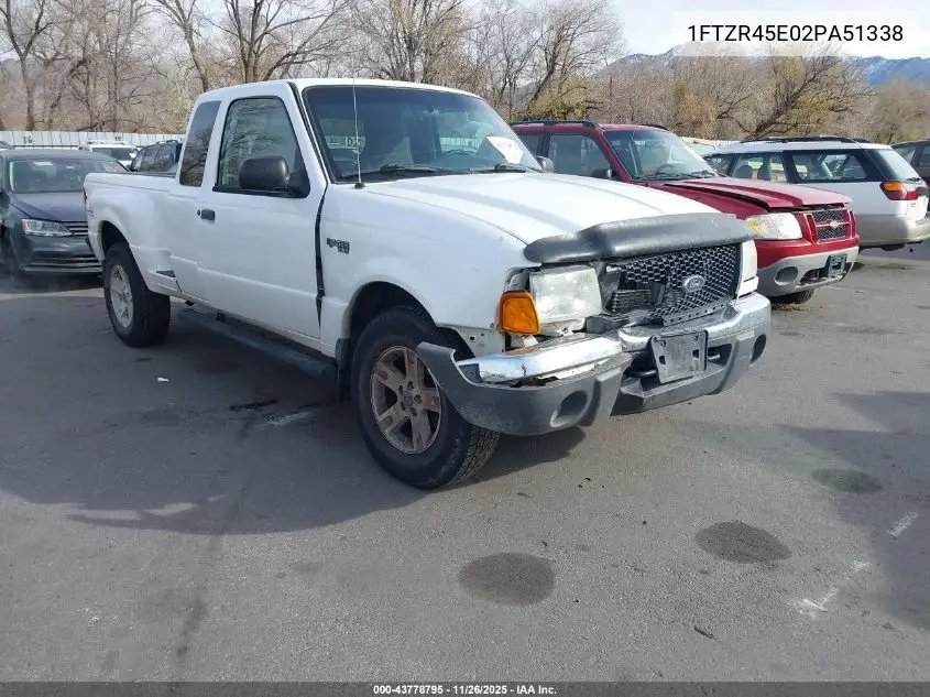1FTZR45E02PA51338 2002 Ford Ranger Edge/Xlt