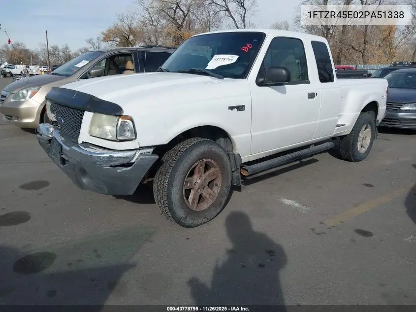 1FTZR45E02PA51338 2002 Ford Ranger Edge/Xlt
