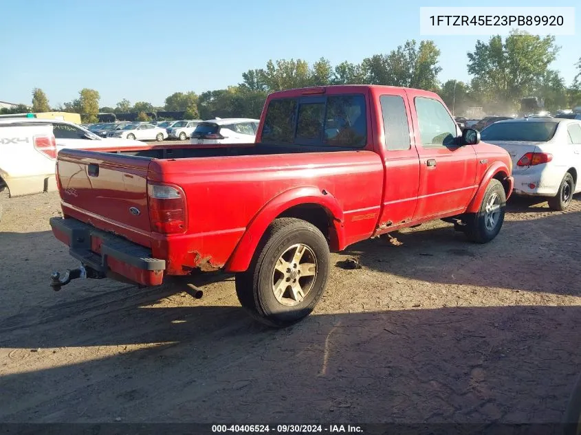 1FTZR45E23PB89920 2003 Ford Ranger Edge/Xlt