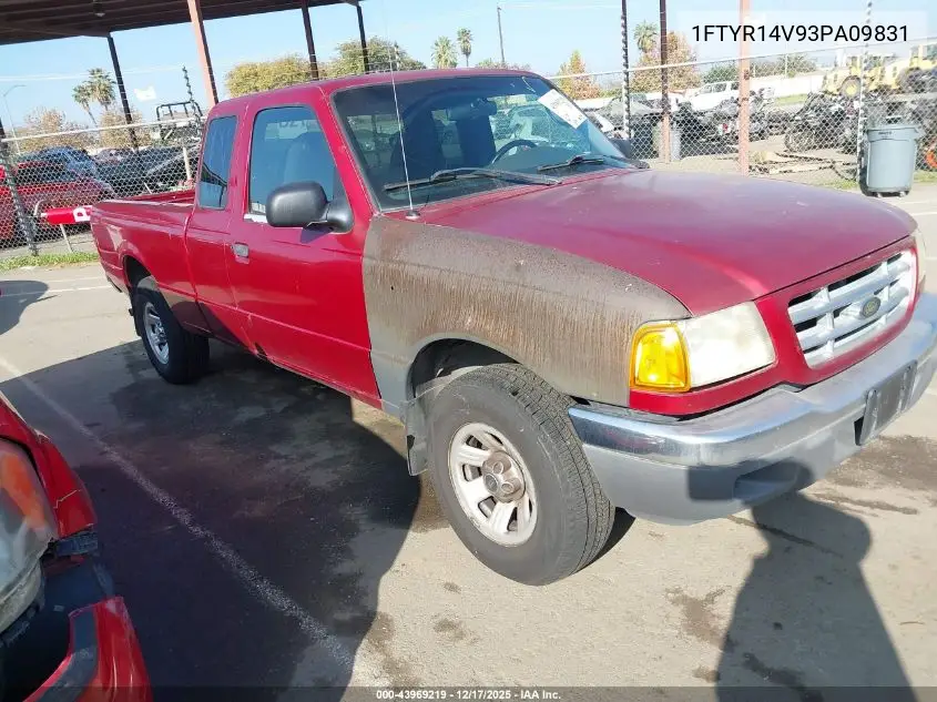 1FTYR14V93PA09831 2003 Ford Ranger Edge/Tremor/Xl/Xlt