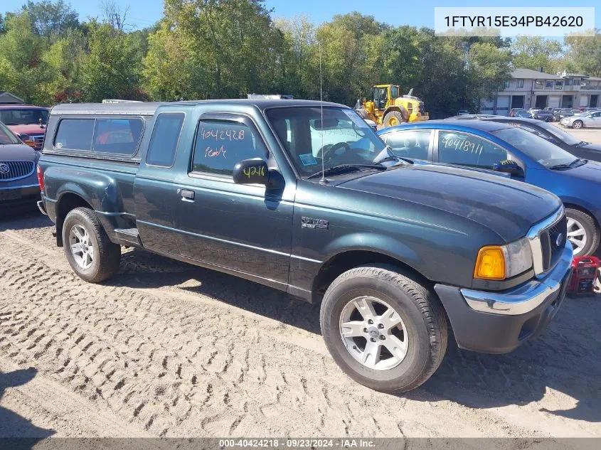 1FTYR15E34PB42620 2004 Ford Ranger Xlt