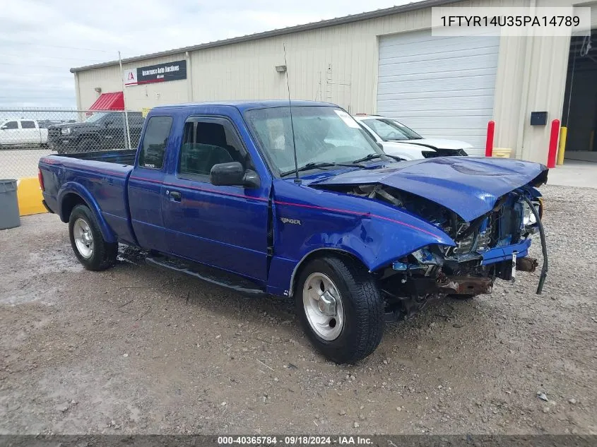 1FTYR14U35PA14789 2005 Ford Ranger Edge/Stx/Xl/Xlt