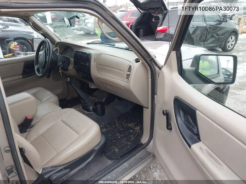 1FTYR10D86PA30073 2006 Ford Ranger Xl/Xlt