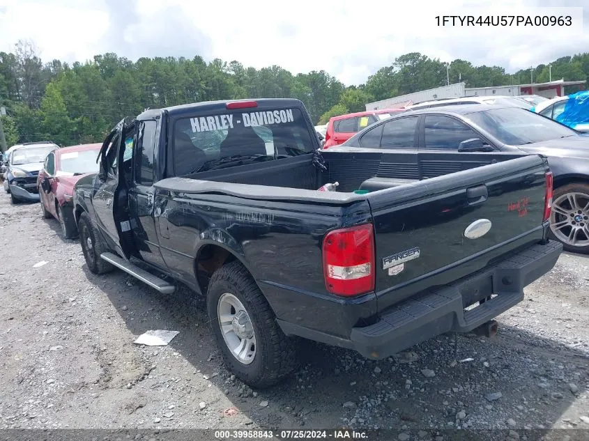 1FTYR44U57PA00963 2007 Ford Ranger Sport/Stx/Xlt