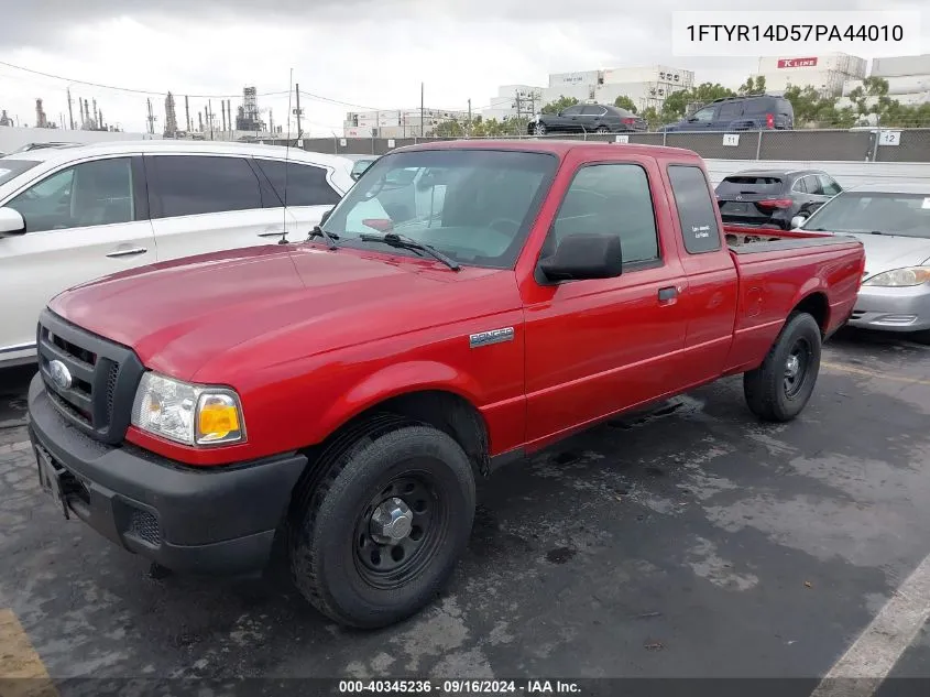 1FTYR14D57PA44010 2007 Ford Ranger Super Cab