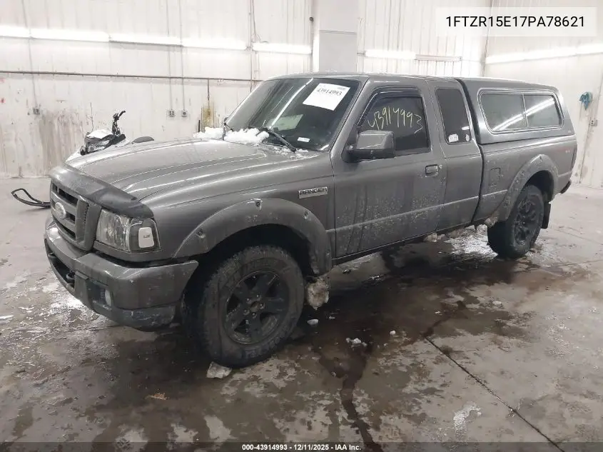 1FTZR15E17PA78621 2007 Ford Ranger Fx4 Off-Road/Sport/Xl/Xlt