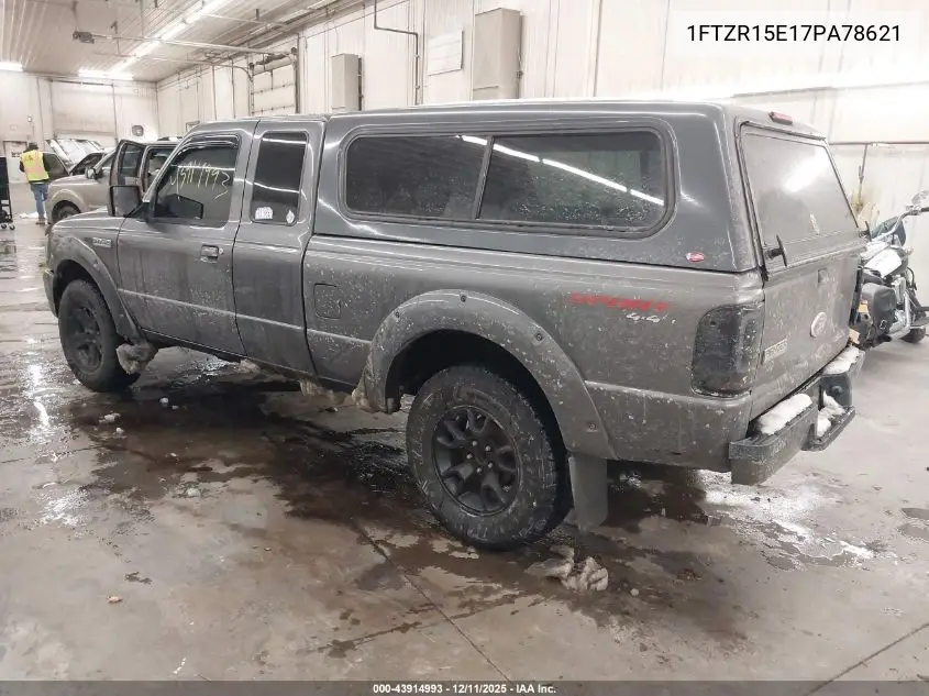 1FTZR15E17PA78621 2007 Ford Ranger Fx4 Off-Road/Sport/Xl/Xlt