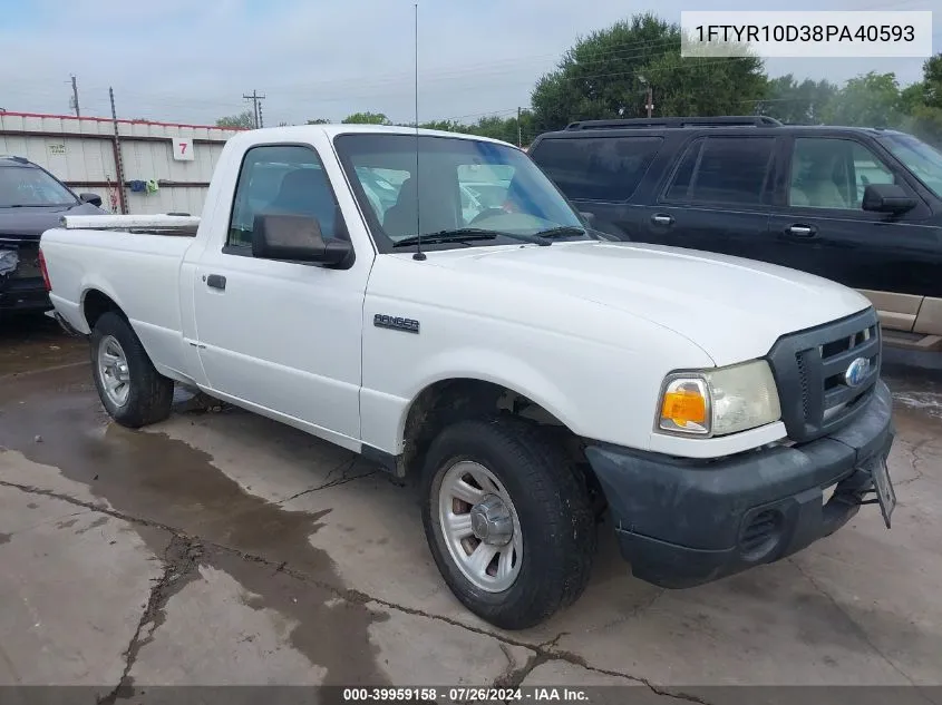 1FTYR10D38PA40593 2008 Ford Ranger Xl/Xlt