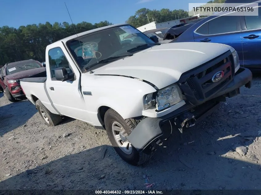 1FTYR10D69PA65196 2009 Ford Ranger