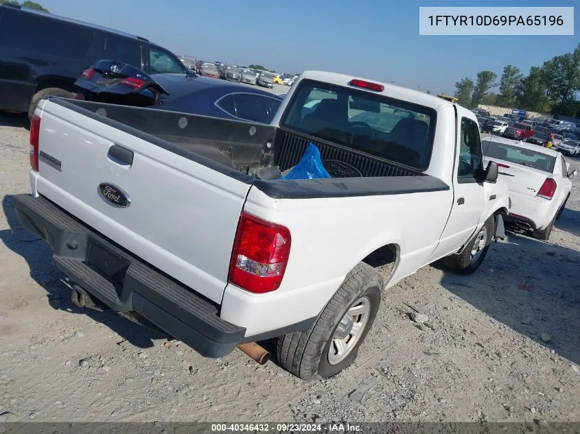 1FTYR10D69PA65196 2009 Ford Ranger