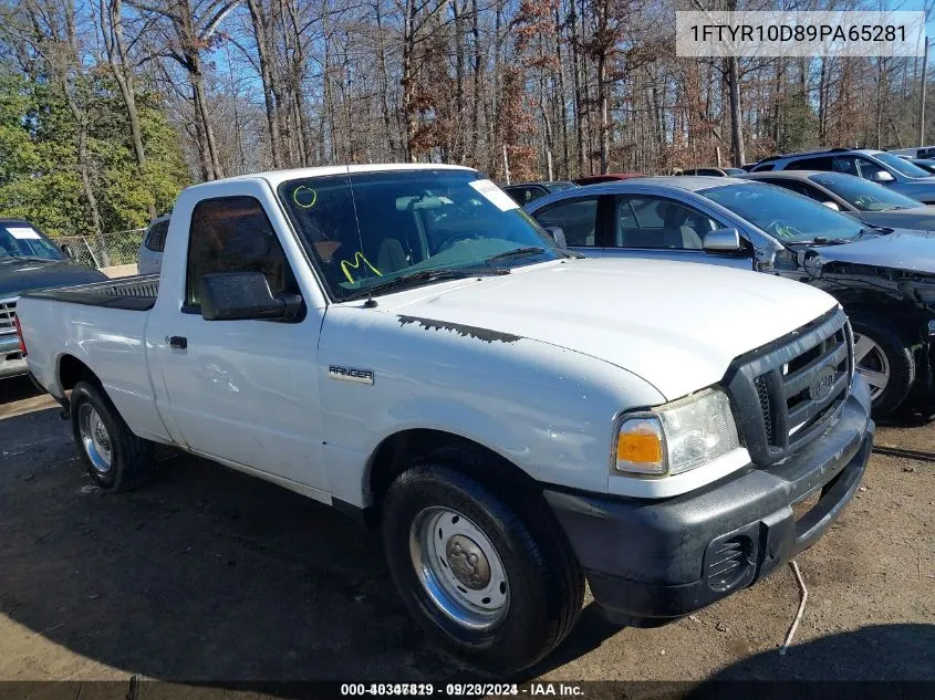 1FTYR10D89PA65281 2009 Ford Ranger Xl