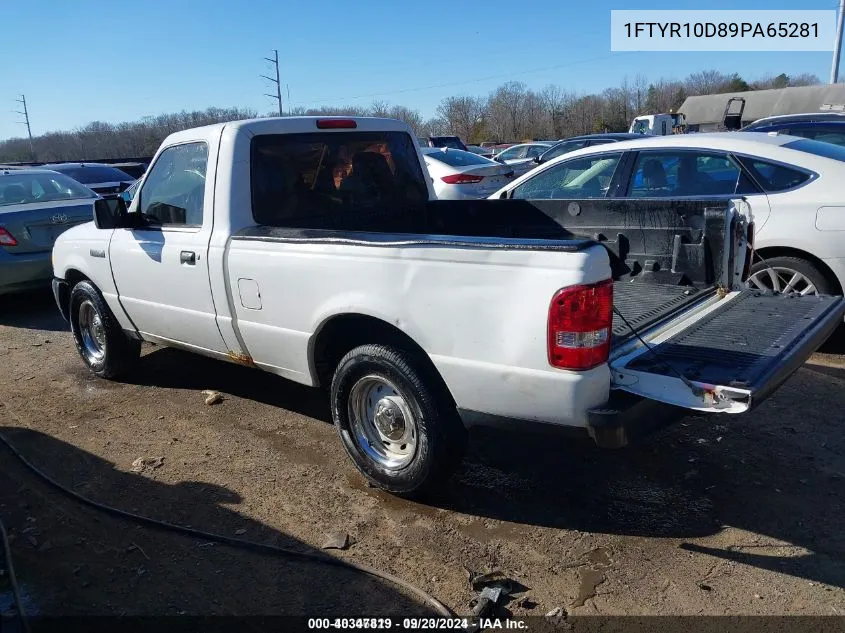 1FTYR10D89PA65281 2009 Ford Ranger Xl