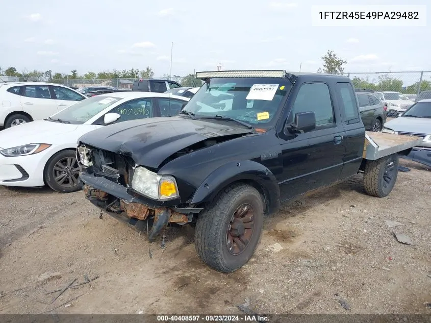 1FTZR45E49PA29482 2009 Ford Ranger Super Cab